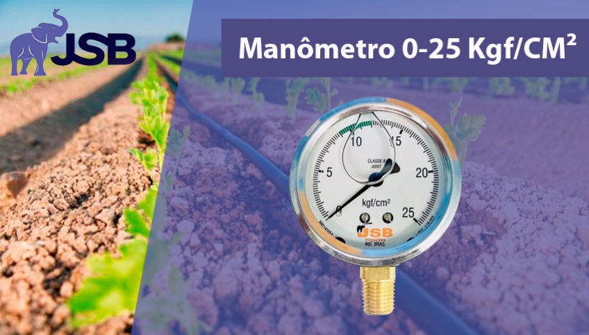 Manômetro 0-25 Kgf/CM² 