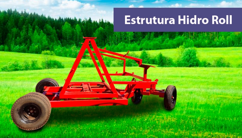 Estrutura completa do hidro roll